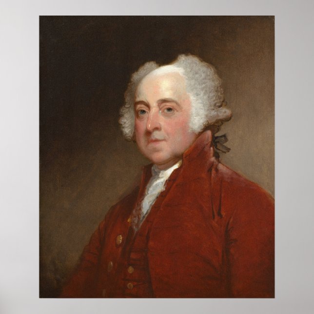 John Adams - Gilbert Stuart Fine Art Poster (Framsidan)
