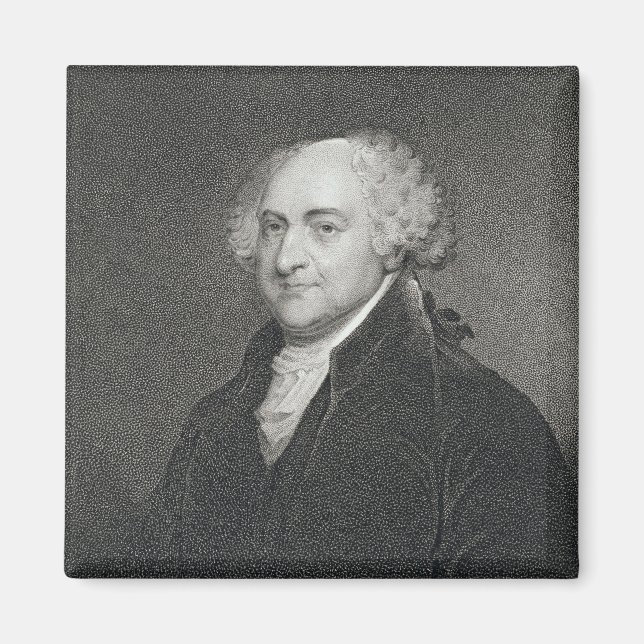 John Adams, graverad av James Barton Longacre (179 Magnet (Framsidan)