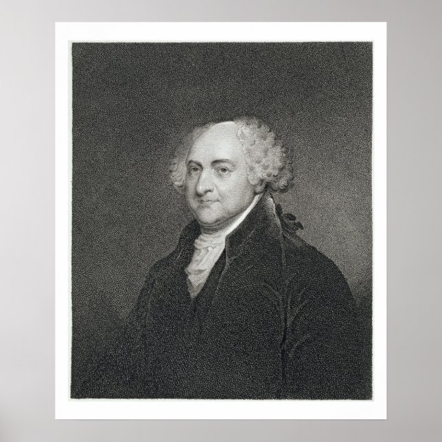John Adams, graverad av James Barton Longacre (179 Poster (Framsidan)