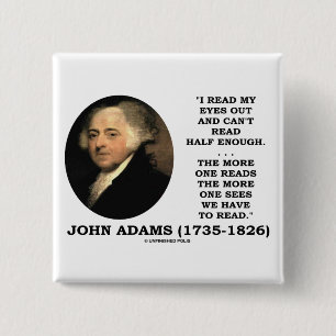 John Adams läste min ögon ut kan inte läsa till Knapp