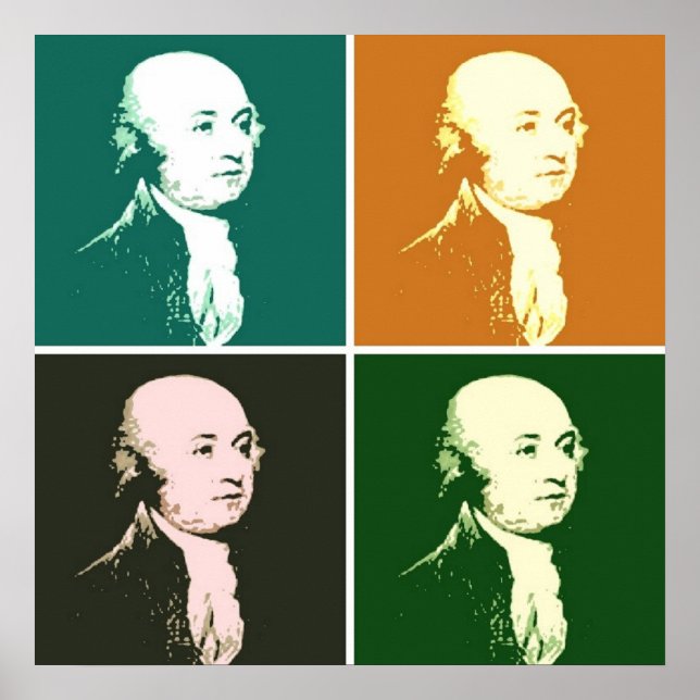 John Adams Poster (Framsidan)