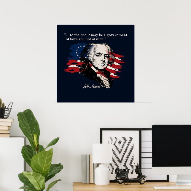 John Adams Poster (Hemmakontoret)
