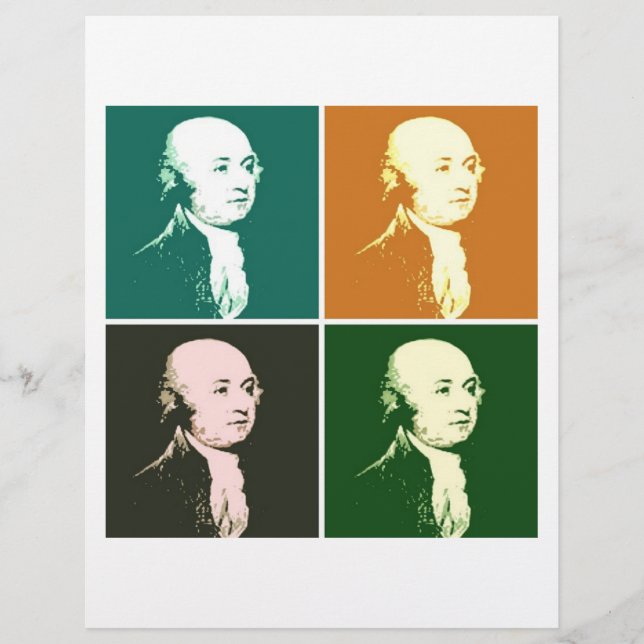 John Adams Reklamblad (Framsidan)