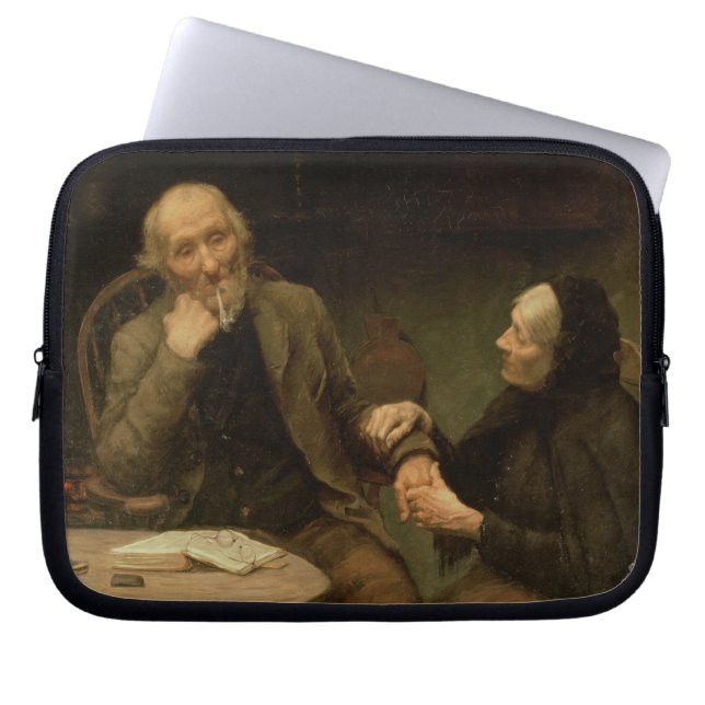 John andersson, min Jo, 1894 (olja på kanfas) Laptop Sleeve (Framsidan)