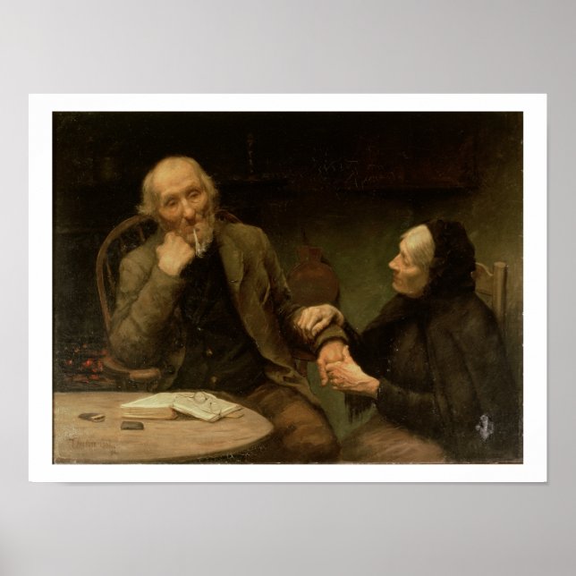 John Andersson, My Jo, 1894 (olja på canvas) Poster (Framsidan)