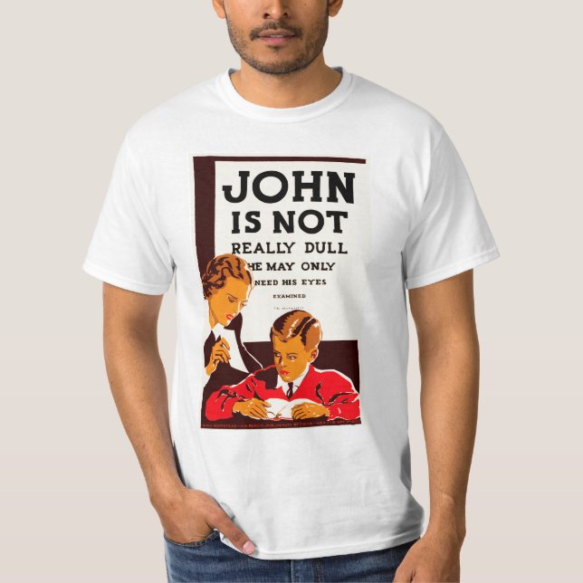 John är inte Verkligen Dull T Shirt (Framsida)