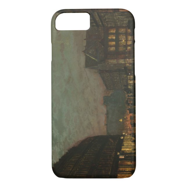 John Atkinson Grimshaw - Boar Lane, Leeds, av Lamp Case-Mate iPhone Skal (Baksida)