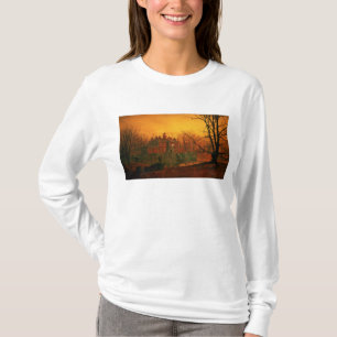 John Atkinson Grimshaw det spökade huset Tee Shirt