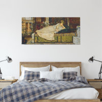 John Atkinson Grimshaw - En dam i en klassisk milj