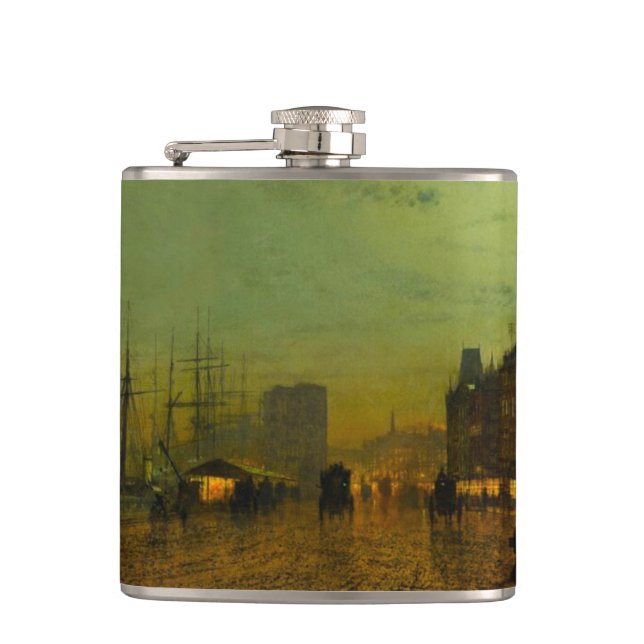 John Atkinson Grimshaw Glasgow Docks Fickplunta (Framsidan)