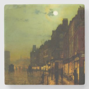 John Atkinson Grimshaw Glasgow Docks Stenunderlägg