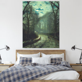 John Atkinson Grimshaw - Närmar sig hemmet Canvastryck