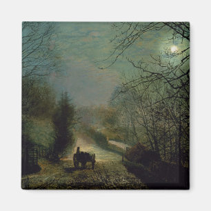 John Atkinson Grimshaw smedjadal Magnet
