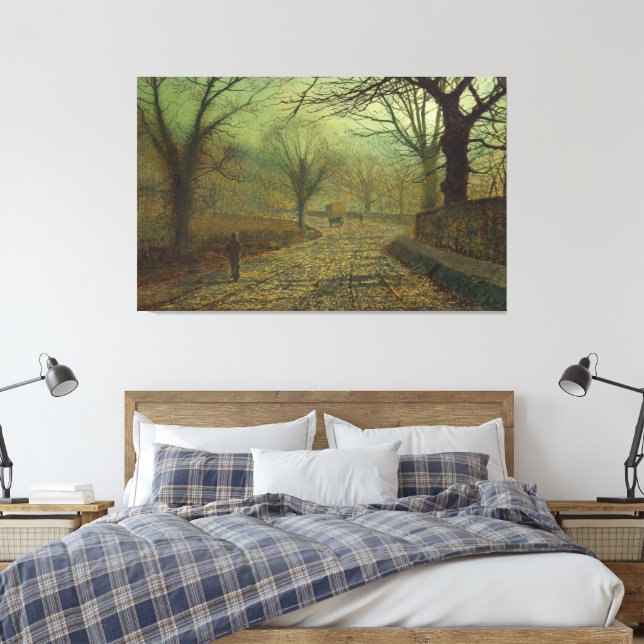 John Atkinson Grimshaw - Stapleton Park, near Pont Canvastryck (Insitu (sovrum))