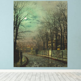 John Atkinson Grimshaw - Stevnemøtet Canvastryck