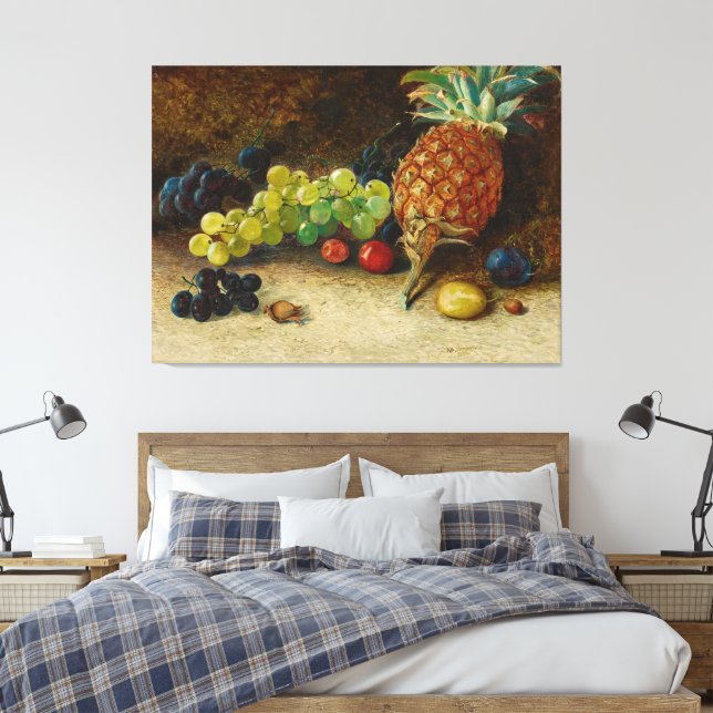 John Atkinson Grimshaw - Still Life With Canvastryck (Insitu (sovrum))