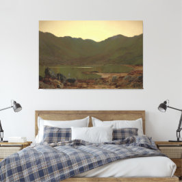 John Atkinson Grimshaw - The Haunt of the Heron Canvastryck