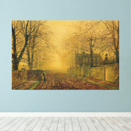 John Atkinson Grimshaw - Under bokarna Canvastryck