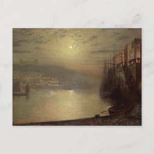 John Atkinson Grimshaw Vitby (olja på canvas) Vykort
