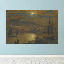 John Atkinson Grimshaw - Whitby från Scotch Head Canvastryck