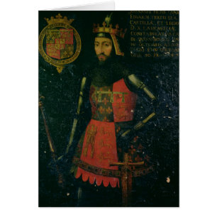John av magert, hertig av Lancaster Hälsningskort