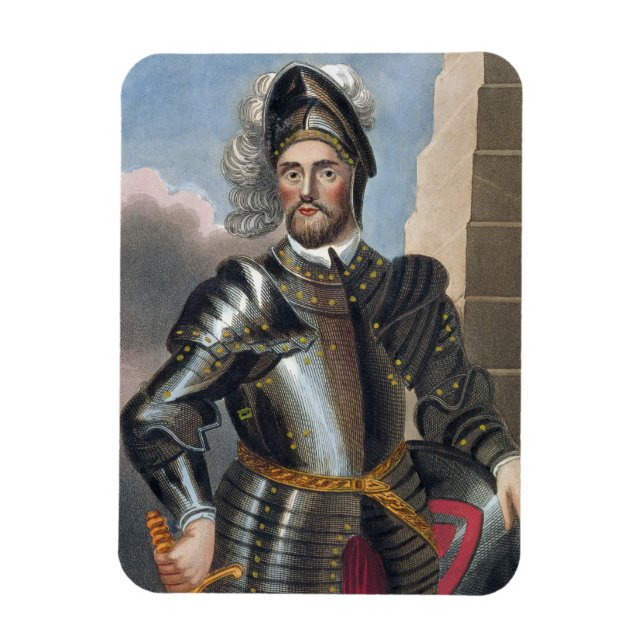 John Baliol (d.1269), efter en målning i Bodl Magnet (Vertikal)