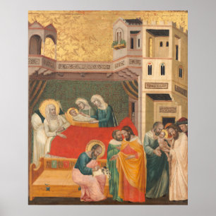 John Baptist Giovanni Baronzio Fine Art Poster