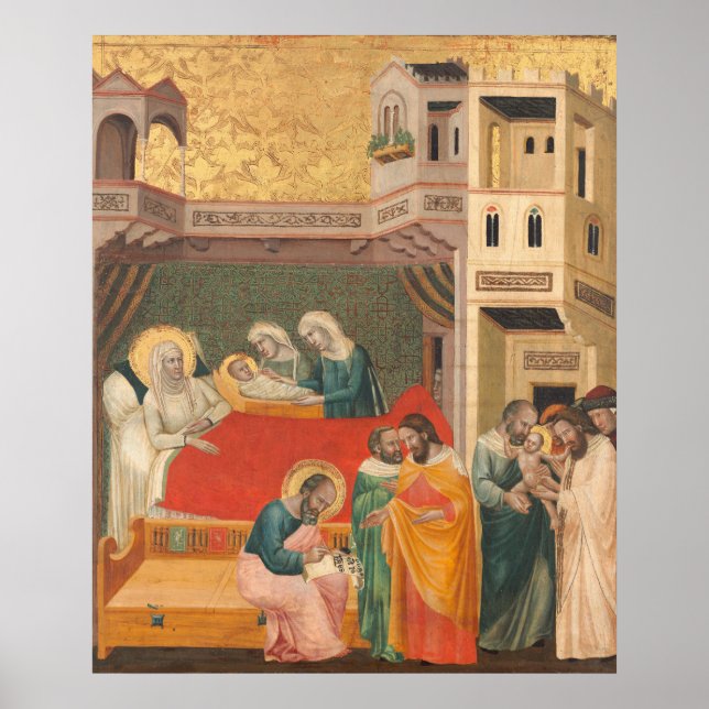 John Baptist Giovanni Baronzio Fine Art Poster (Framsidan)