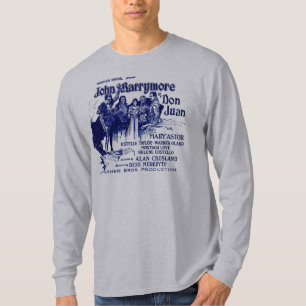 JOHN BARRYMORE UNIVERSITETSLÄRAREJUAN T-tröja Tee