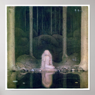 John Bauer ( 1913 ) Tuvstarr Poster