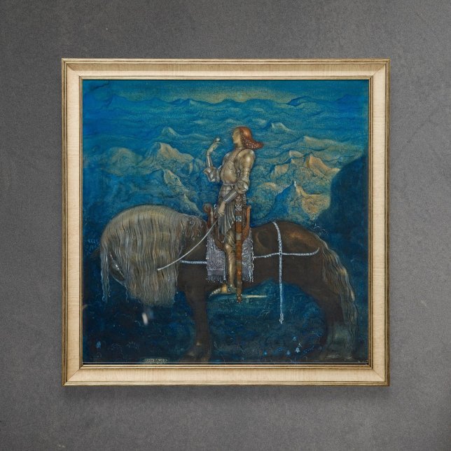 John Bauer A knight från Bland Gnomes Poster (Skapare uppladdad)