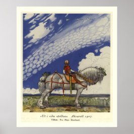 John Bauer är på väg in i världen Poster