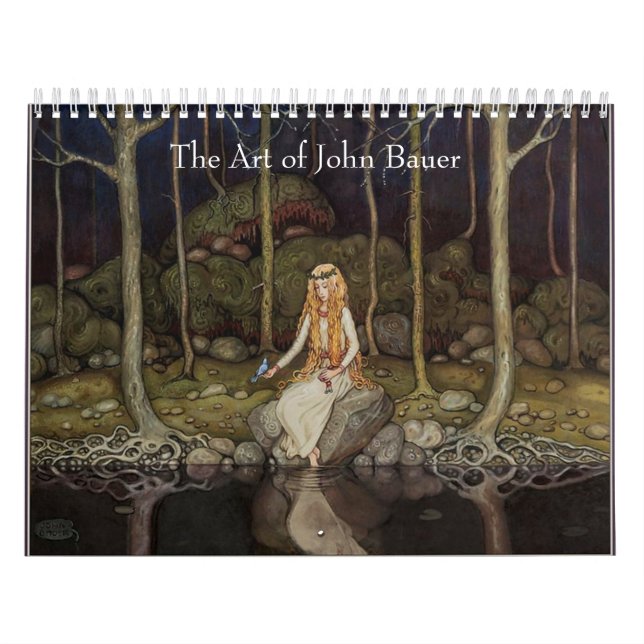 John Bauer Art Calendar Kalender (Omslag)