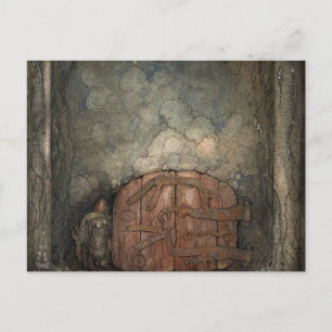 John Bauer - Bergaporten Vykort