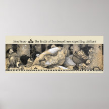 John Bauer Domberget Troll förväntar sig gäster CC