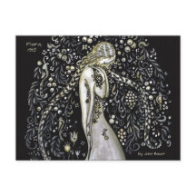 John Bauer Flora 1915 Art nouveau stil CC1147