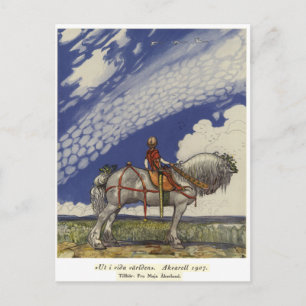 John Bauer - in i den breda världen Vykort