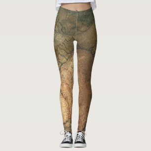 John Bauer Kissed the Bear on the Nose 1907 Leggings