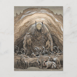 John Bauer Nilas erbjudande CC0511 Postcard Vykort