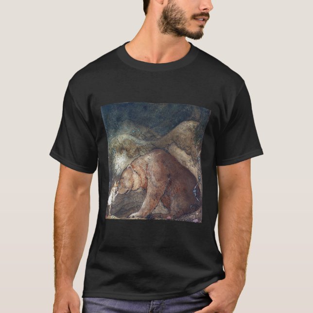 John Bauer Poor Little Basse T Shirt (Framsida)