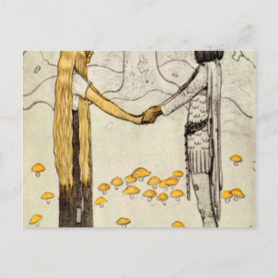 John Bauer Prince Without Shadow 1910 Vykort