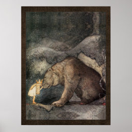 John Bauer Princess Bellas Golden Äventyr Poster