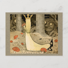 John Bauer Princess Daga och troll CC0807 Vykort