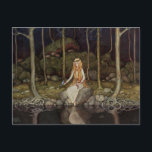 John Bauer Princess i skogen Vykort<br><div class="desc">John Bauer art-vykort</div>