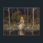 John Bauer Princess i skogen Vykort<br><div class="desc">John Bauer art-vykort</div>