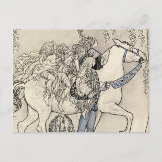 John Bauer - The Horse He Led på biten Vykort