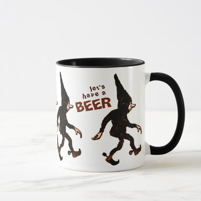 John Bauer Tomtenisse CC0578 Beer Mugg (Höger)