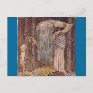 John Bauer TROLL HERB Vykort