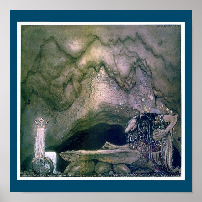 John Bauer Troll Mor Poster (Framsidan)