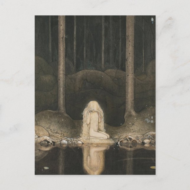 John Bauer - Truvstarr Vykort (Framsida)